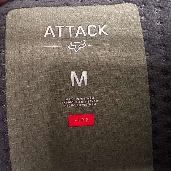 Fox Racing Attack Fire Soft Shell Jacket - Picture 12 of 15